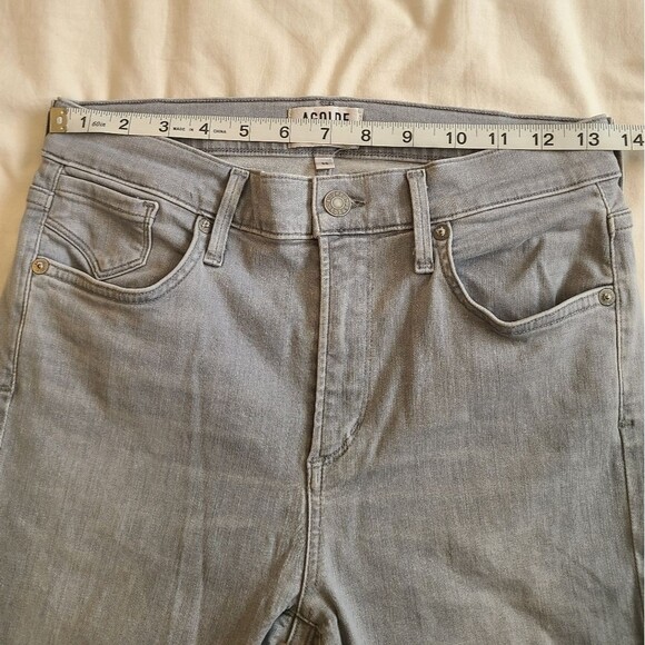 AGOLDE high waisted skinny jeans size 29 - Picture 7 of 8